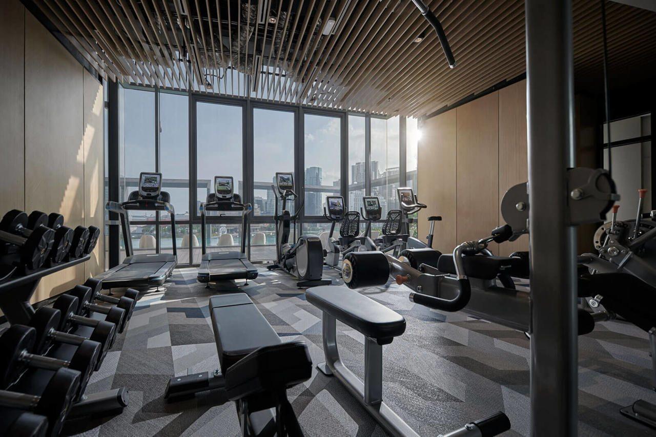 Amari Kuala Lumpur Otel Dış mekan fotoğraf The gym at the hotel